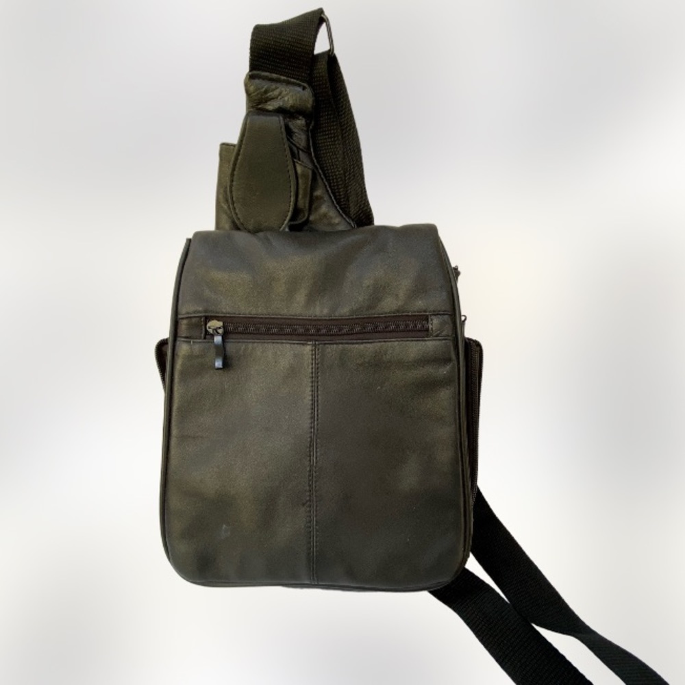 BB DESIGN Leather Sling Crossbody Bag Bag